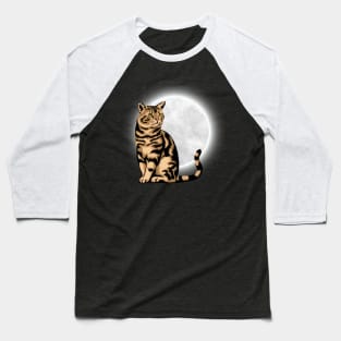 Flight me to the moon cat Baseball T-Shirt